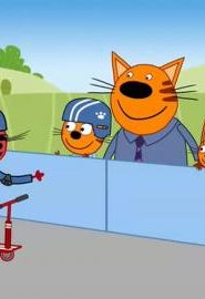 كرتون Kid-E-Cats الحلقة 99 مهارات كوكي في قيادة الدراجة