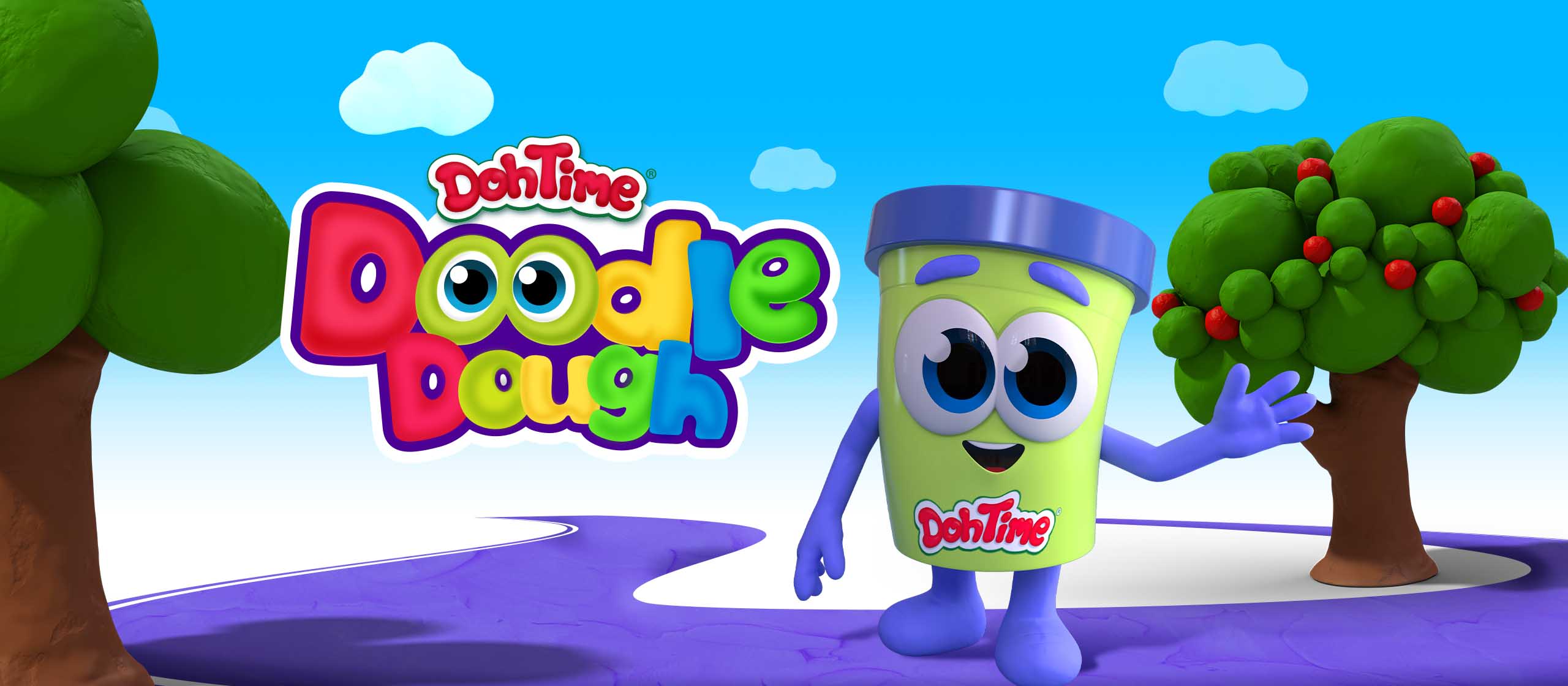 كرتون Doh Time Doodle Dough مدبلج عربي